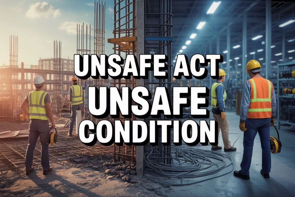 unsafe act & unsafe condition difference
